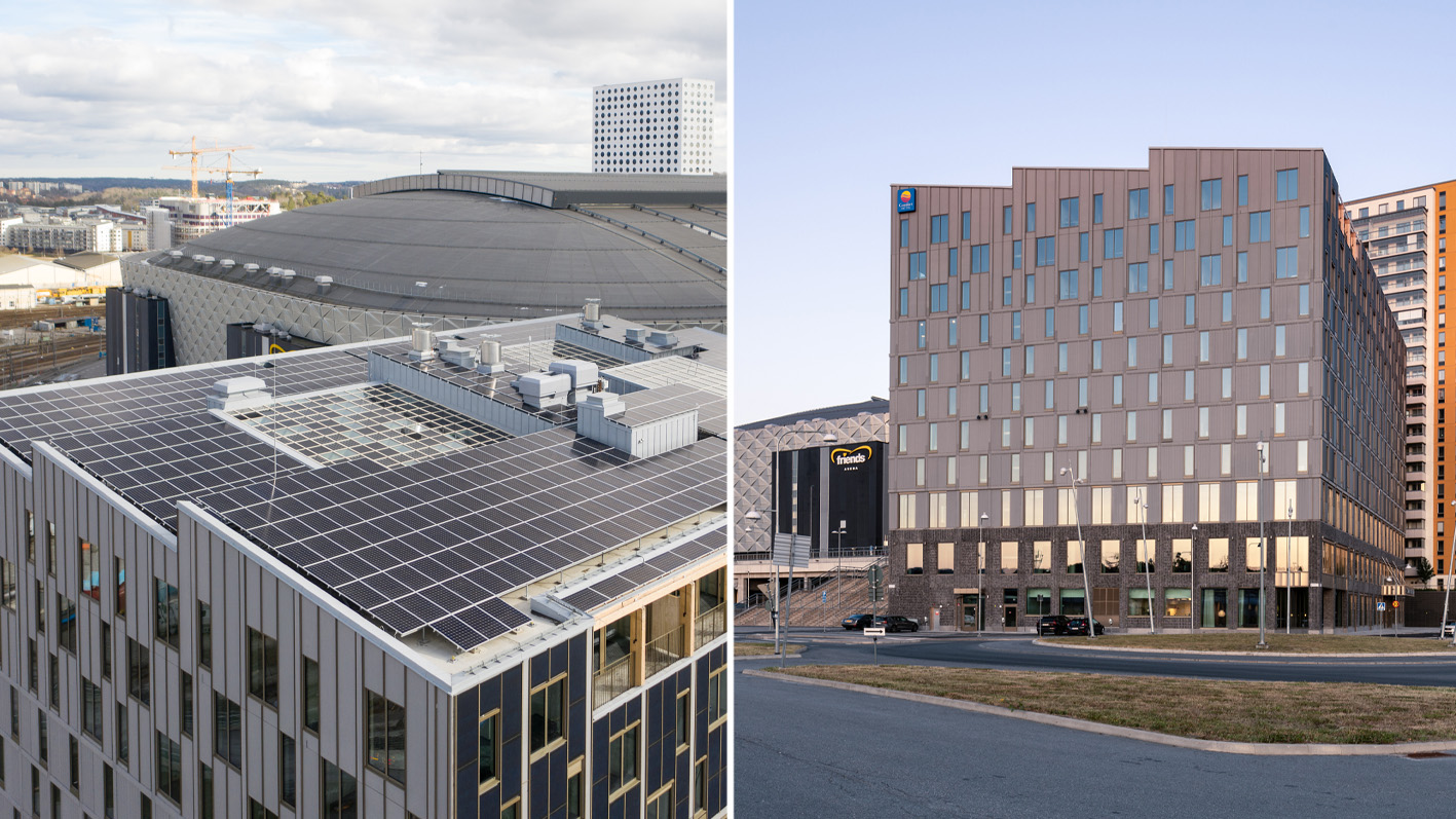 Fabege och Nordic Choice Hotell vinner Solna Stads miljöpris 2022.